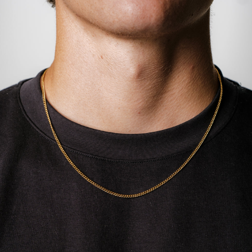 CHONNEL KEDJA 2MM 18 Karat