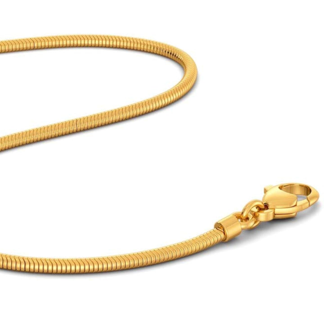 SNAKE CHAIN HALSBAND 18k GULD